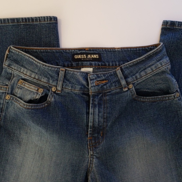 Guess Jean's Size 29 Stretch Flare Leg Pants - Picture 2 of 4